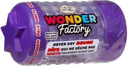 Mga Entertainment Wonder Factory Never Dry Dough Singles Purple 4