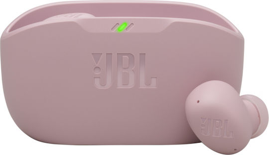 JBL Wave Buds 2 Bluetooth Handsfree Ακουστικά με Αντοχή στον Ιδρώτα και Θήκη Φόρτισης Ροζ