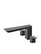 Vevor Mixing Bathtub Shower Faucet Black
