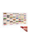 Raft De Perete Alb Pentru Copii 80x41x5.5cm