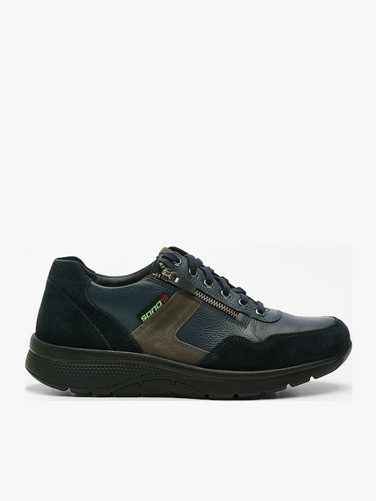 Sano Herren Anatomisch Sneakers Blau