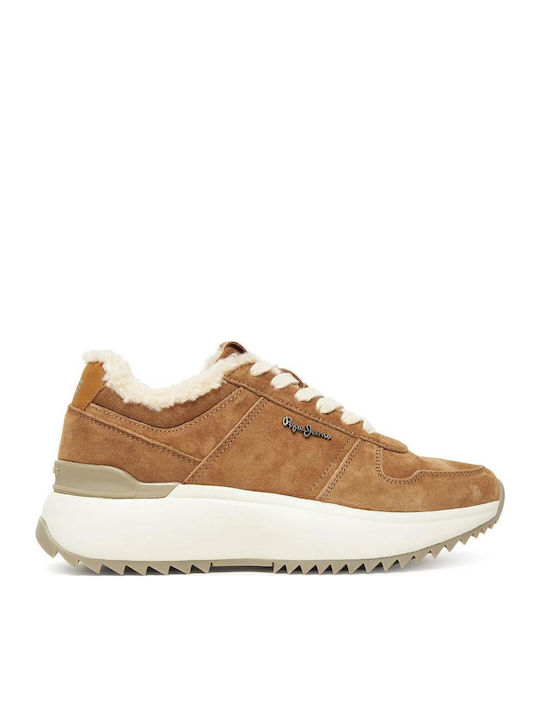 Pepe Jeans Kimi Turnschuhe Tabac Brown Pepe Jeans Kimi Turnschuhe Tabac Brown