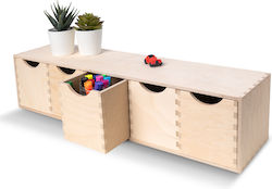 Creative Бюро чекмедже 5 Позиции 13x13x57см Зелен