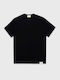 Kurzarmbluse Black