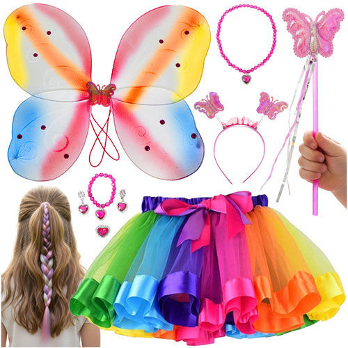De carnaval Echipat Multicolor pentru Halloween 6buc