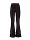 Women's Fabric Trousers Coffee