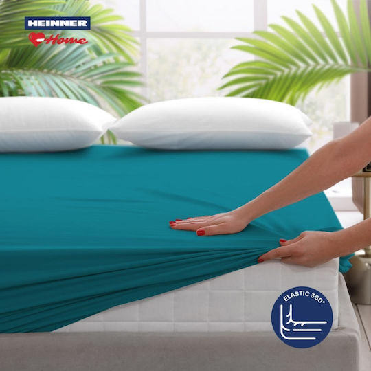 Heinner Sheet Super-Double with Elastic 160x200cm. Trq
