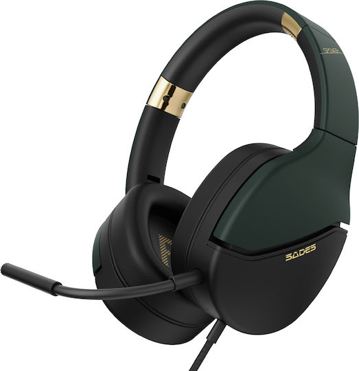 Sades Spower Over Ear Gaming Headset με σύνδεση 3.5mm for Nintendo Switch / PC / PS4 / PS5 / XBOX