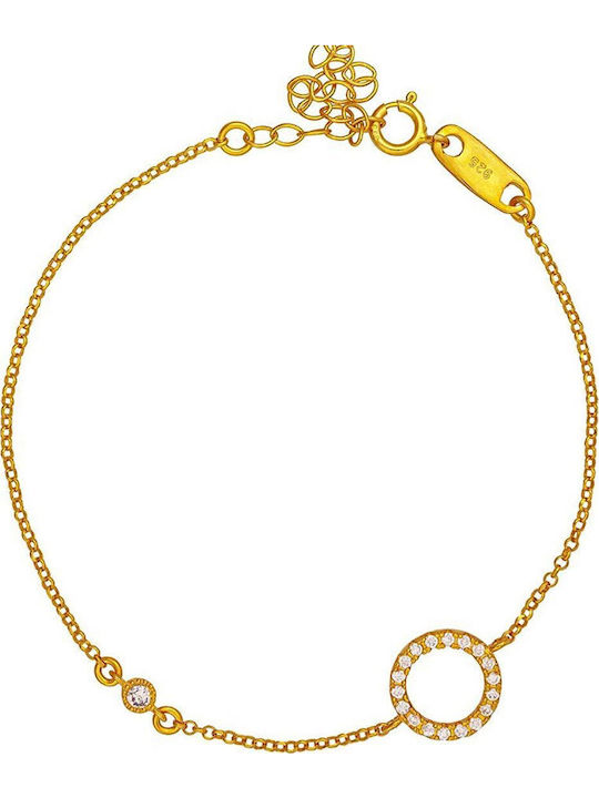 Excite-Fashion Women's Bracelet made of Silver Gold Plated