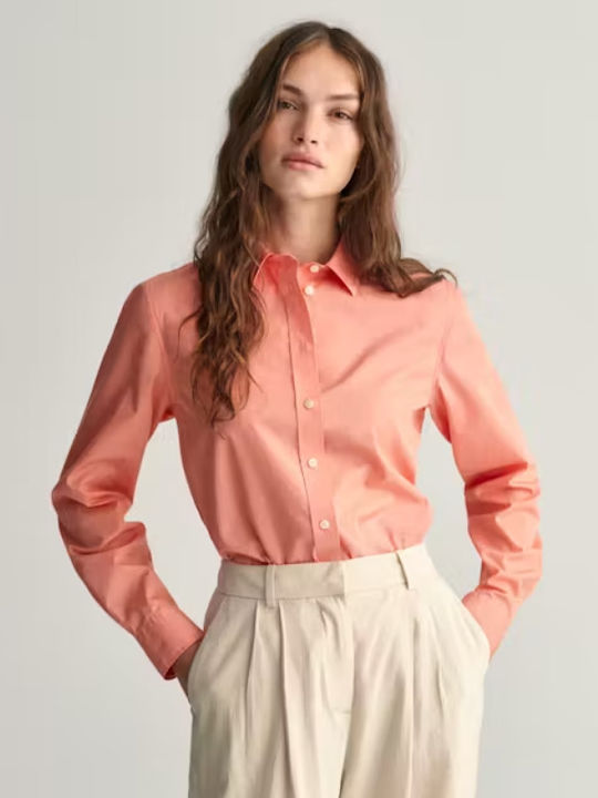Gant Women's Long Sleeve Shirt Pink