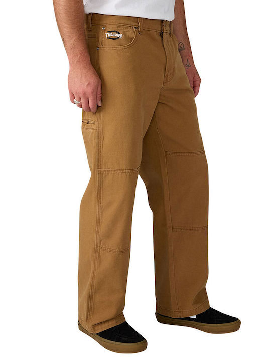 Dickies Double Knee Trousers Brown