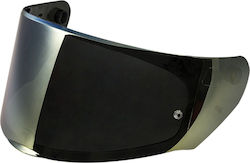 Ζελατίνα Κράνους Ls2 Rapid Ff353/stream Evo Ff320 Storm Storm Ii Ff800 Ιριδίζουσα Χρυσή