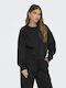 Damen Sweatshirt Black