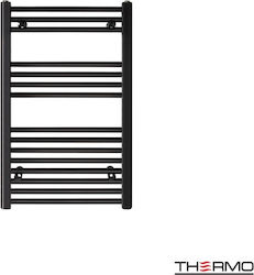 Thermo Alto Πετσετοκρεμάστρα Μπάνιου 500x800 Μαύρη