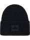 Beanie Γυναικείος Σκούφος Πλεκτός σε Μαύρο χρώμα