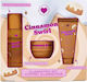 Cinnamon Swirl Skin Care Set for Body Cleaning 3pcs
