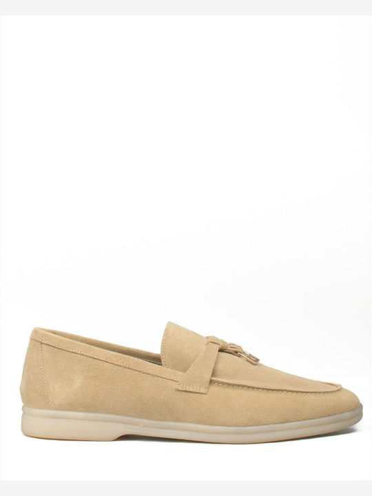 Γυναικεία Loafers σε Μπεζ Χρώμα