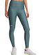 Running Women's Long Firming High Waist Blue Leggings