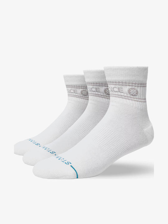 Stance Спортни Чорапи Бели 3 чифта