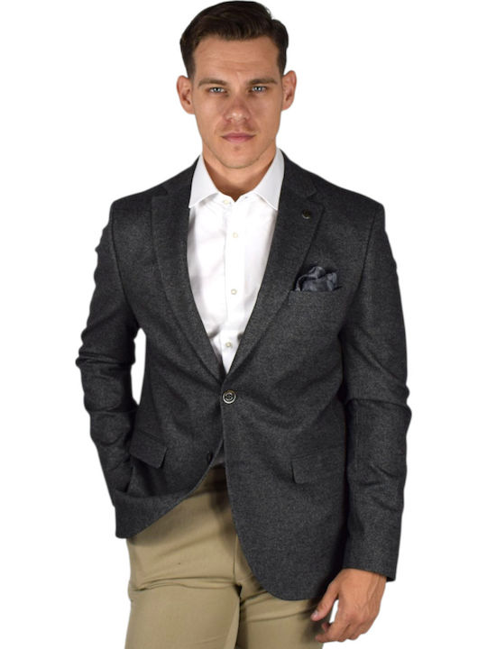 Massimo Veneziani Men's Suit Jacket Gray