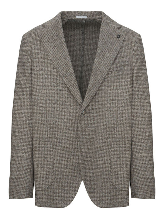 BRERAS Men's Winter Suit Jacket Beige