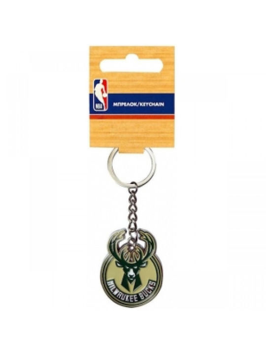 Μπρελόκ Μεταλλικό Back Me Up Milwaukee Bucks 55...