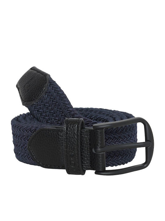 Blend Curea Bărbați Tricotat Albastru