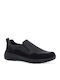 Genious Man Ανδρικά Slip-On Μαύρα