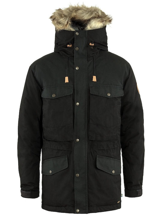 Fjallraven Singi Χειμωνιάτικο Μπουφάν Puffer Black