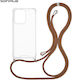 Silicone Case Cord Sonique Armor Clear Oppo Ren...