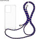 Silicone Case Cord Sonique Armor Clear Oppo Ren...