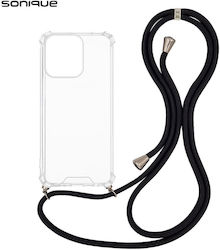 Silicone Case With Cord Sonique Armor Clear Opp...