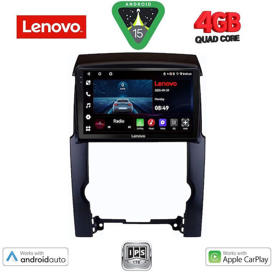 Lenovo Car Audio System for Kia Sorento 2009-2014 (Bluetooth/USB/AUX/WiFi/GPS/Apple-Carplay/Android-Auto) with Touch Screen 10"