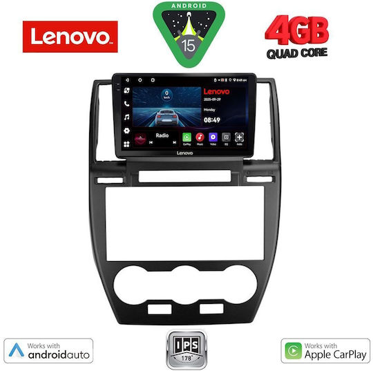 Lenovo Ηχοσύστημα Αυτοκινήτου για Land Rover Freelander 2006-2014 (Bluetooth/USB/AUX/WiFi/GPS/Apple-Carplay/Android-Auto) με Οθόνη Αφής 9"