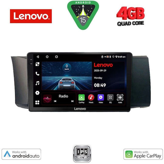 Lenovo Car Audio System for Toyota GT86 Subaru BRZ 2012 (Bluetooth/USB/AUX/WiFi/GPS/Apple-Carplay/Android-Auto) with Touch Screen 9"