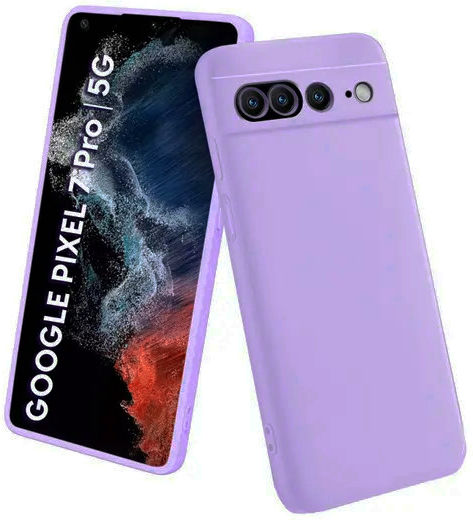 Back Cover Silicon Lila (Google Pixel 7 Pro)