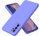 Back Cover Σιλικόνης Λιλά (Oppo A54s)