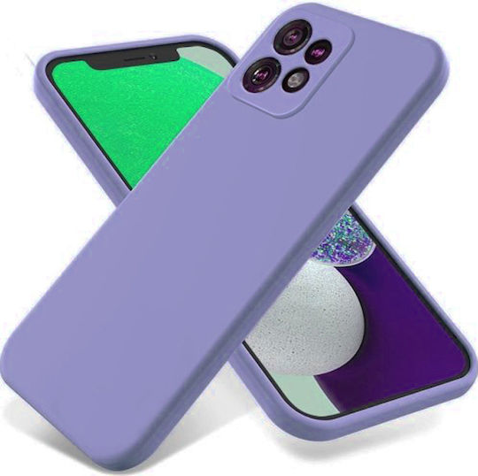 Back Cover Σιλικόνης Λιλά (Motorola Edge 40 Pro)