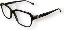 Kubik Ko3087c C1 Unisex Κοκάλινα Γυαλιά Οράσεως Τετράγωνα Μαύρο