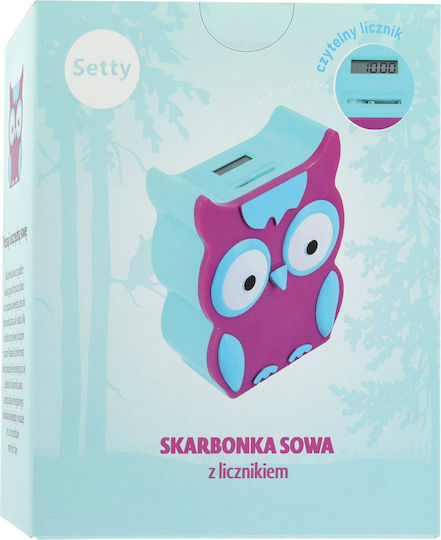 Setty Piggy Bank Counter Owl Ys011-12