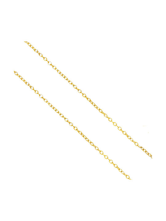 Xryseio Chain Neck made of Stainless Steel Gold-plated