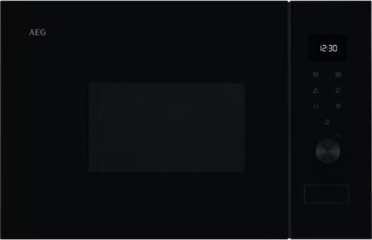 AEG Built-in Microwave Oven with Grill 20lt Black