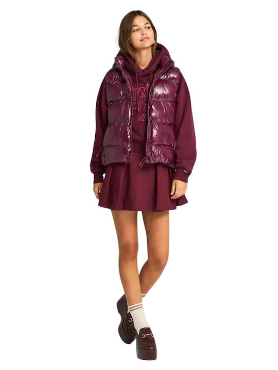 Funky Buddha Women's Puffer Jacket for Winter B...