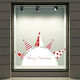 Christmas Shop Window Display Christmas Forest 145x95cm