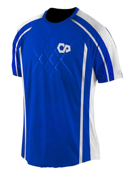 Athlon Herren Kurzärmlig T-Shirt 170-1862 für Muay Thai Blau