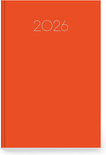Innostat Ημερήσιο Ημερολόγιο Simple 2026 10×14 Πορτοκαλί 355826