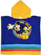 Stamion Poncho de Plajă pentru Copii Mickey 50x100cm Roșu