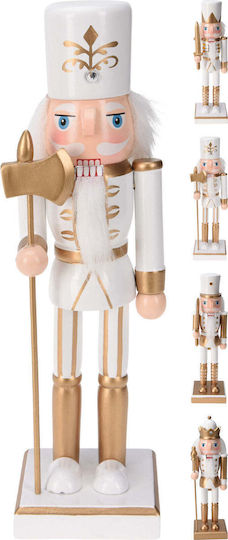 Koopman Nutcracker de Crăciun Lemn Alb