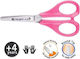 School Scissors 12cm Pink Kangaro