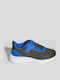 Kids Sports Shoes Running with Laces Black